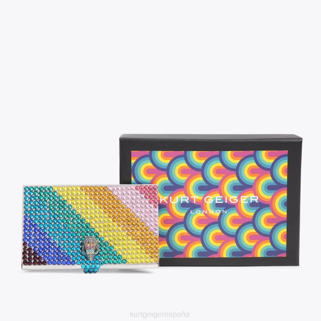 Kurt Geiger mujer tarjetero de cristal de Londres 2LPR230 | bolsas varios/otros